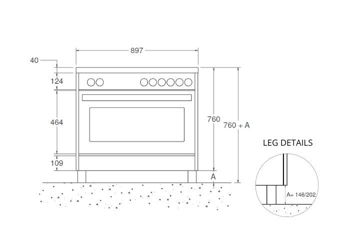 90 cm induction top, Electric Oven | Bertazzoni